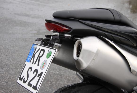  X-Bike LSL rendszamtabla tarto motorra