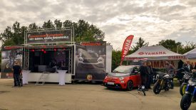 A Yamaha és Abarth közös roadshow-ja Magyarországon