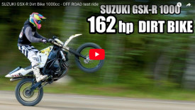 SUZUKI GSX-R 1000 Dirt Bike