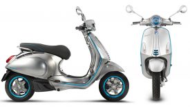 Elindul az elektromos Vespa gyártása