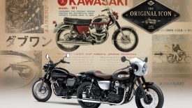 Klasszikus Kawasaki W800 Street és Cafe