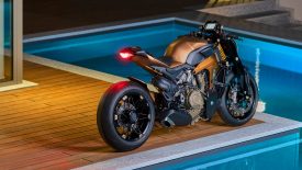 V4 Ducati Streetfighter koncepció egy Olasz tervező irodától